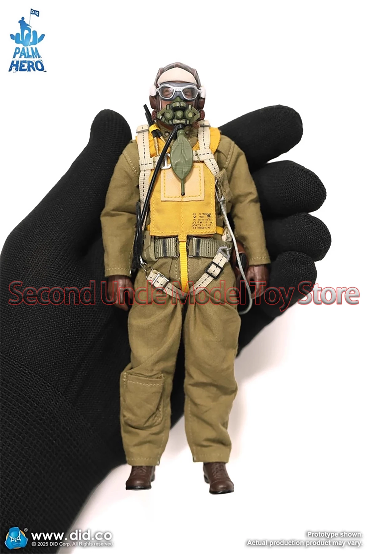 DID XA80032 1/12 مقياس الولايات المتحدة الجيش سلاح الجو الطيار الكابتن رالف مجموعة كاملة ل 6 بوصة عمل نموذج لجسم في الأوراق المالية