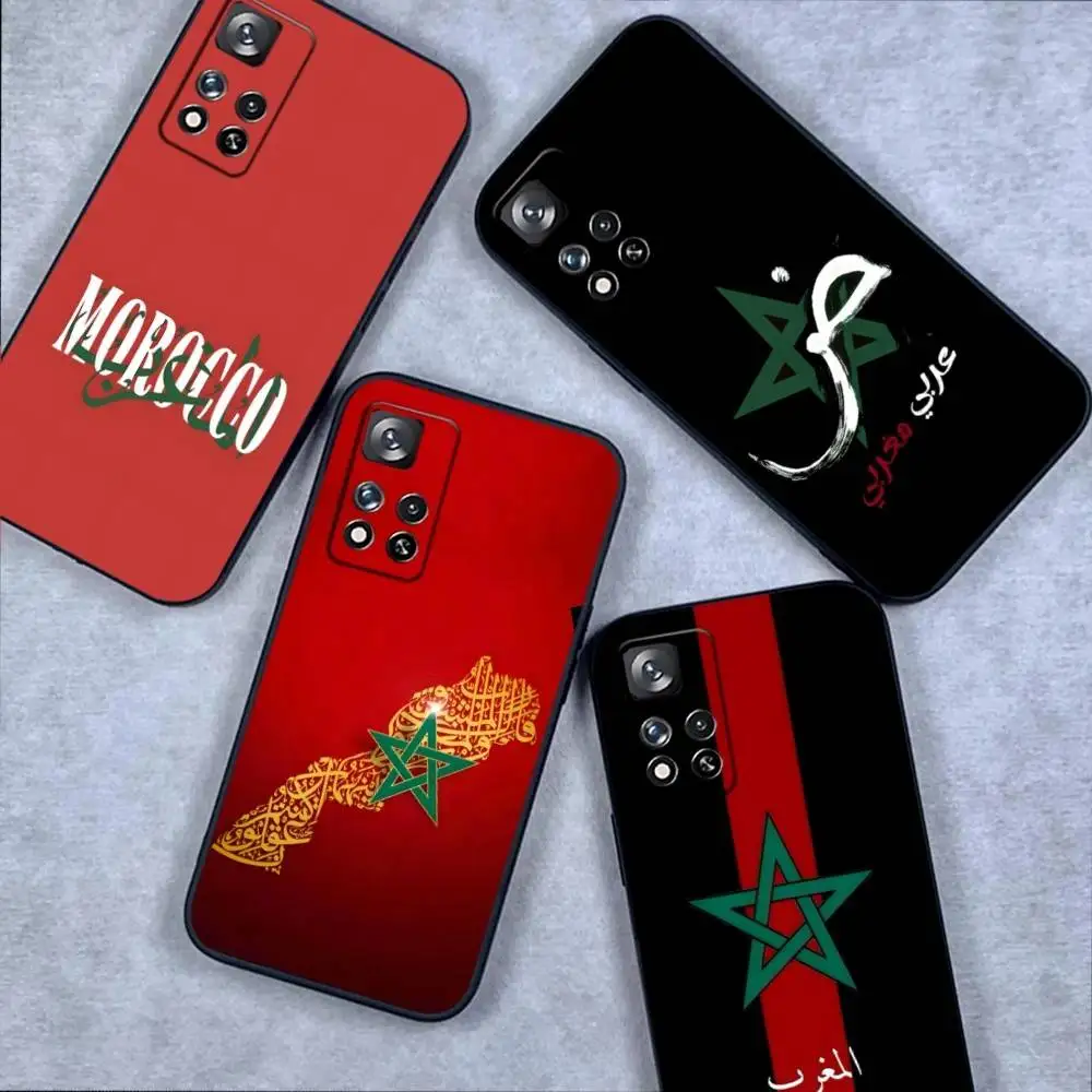 

Maroc M-Morocco Flag Kingdom Phone Case For Samsung S 25,24,23,22,30,21,10,9,Ultra,Plus,Lite,FE,4,5G Black Soft Case