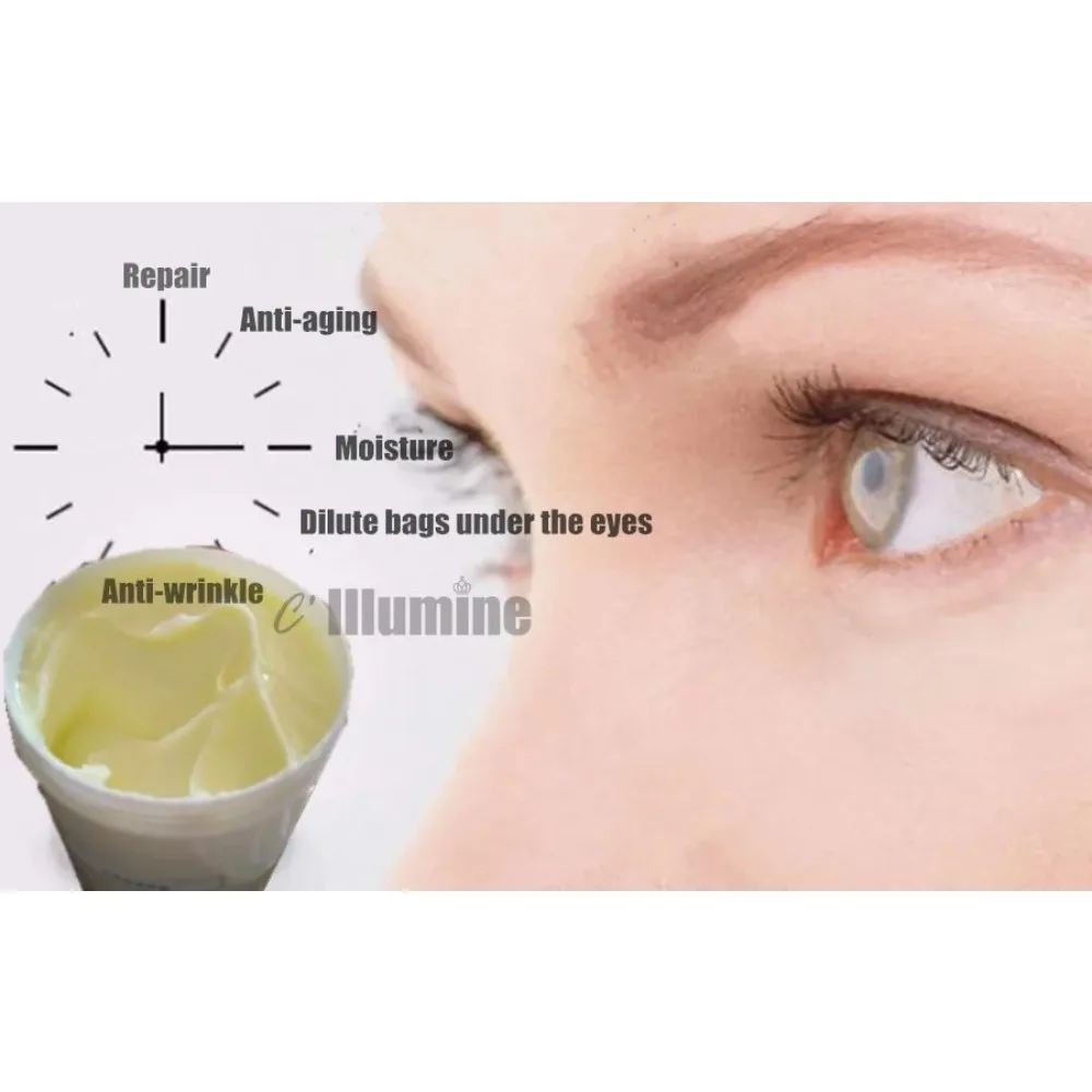 Eyes Cream Caviar Anti-Wrinkle Repair Fine Lines Anti-aging Moisturizing Dilute Black Eye Remove Pouch Salon