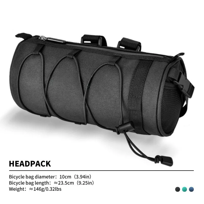 

Bicycle front beam bag, mountain road bike, pipe bag, storage, waterproof saddle bag, riding accessories and equipment