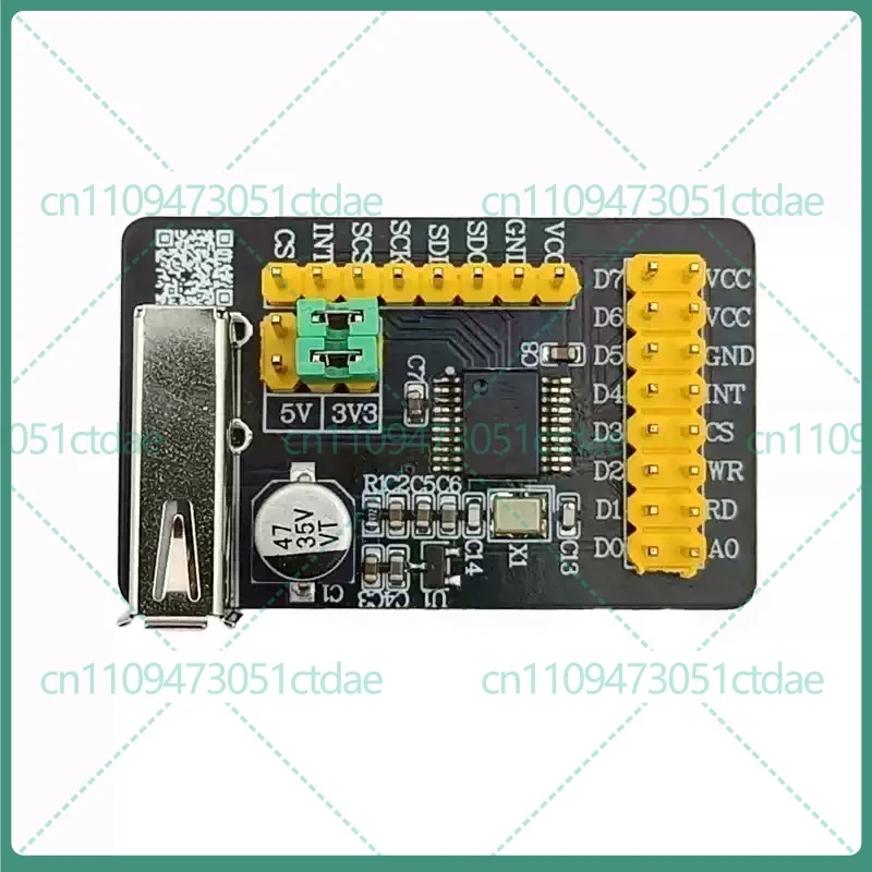 1-5pcs For CH374T Module USB2.0 Bus Conversion Interface Development Verification Board
