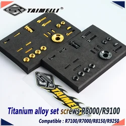 TAIMEILI Titanium alloy screw bicycle transmission R8000/9100/8150/9250 kit upgrade set screws