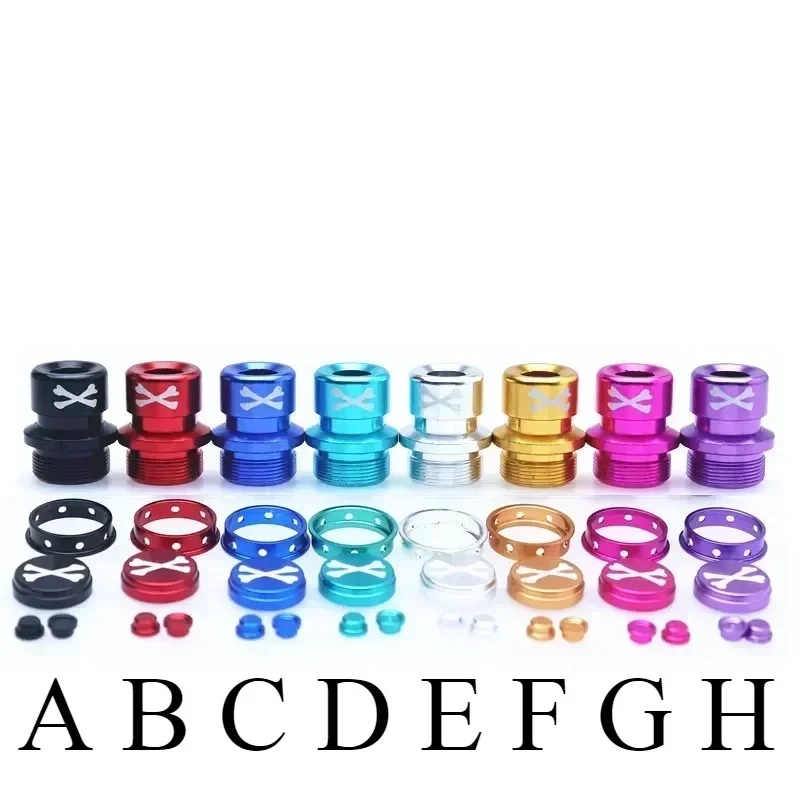 بٹن سیٹ ایلومینیم اسٹرا جوائنٹ کے ساتھ DOT1 ڈرپ ٹپ