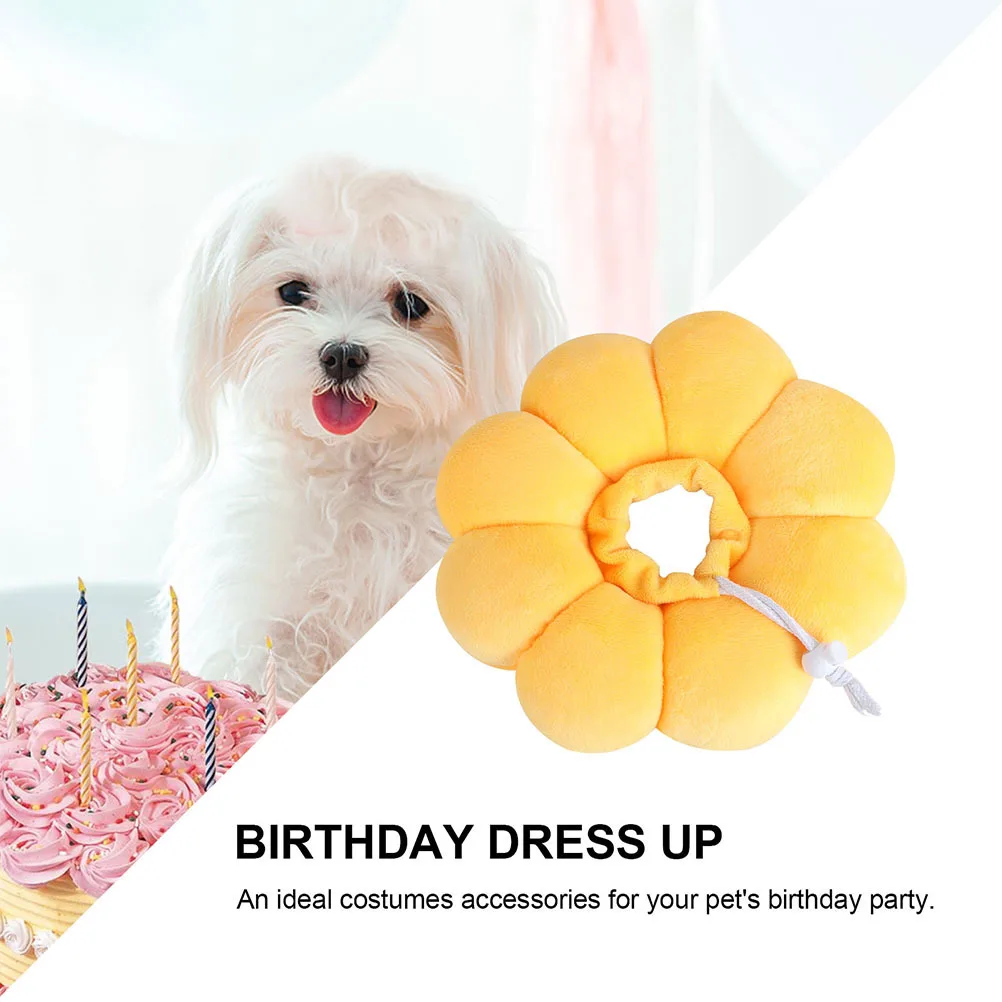 

Мягкий хлопковый защитный воротник-конус для кошек с цветочным узором, регулируемый, для восстановления после операций, предотвращает вылизывание, защита шеи питомца