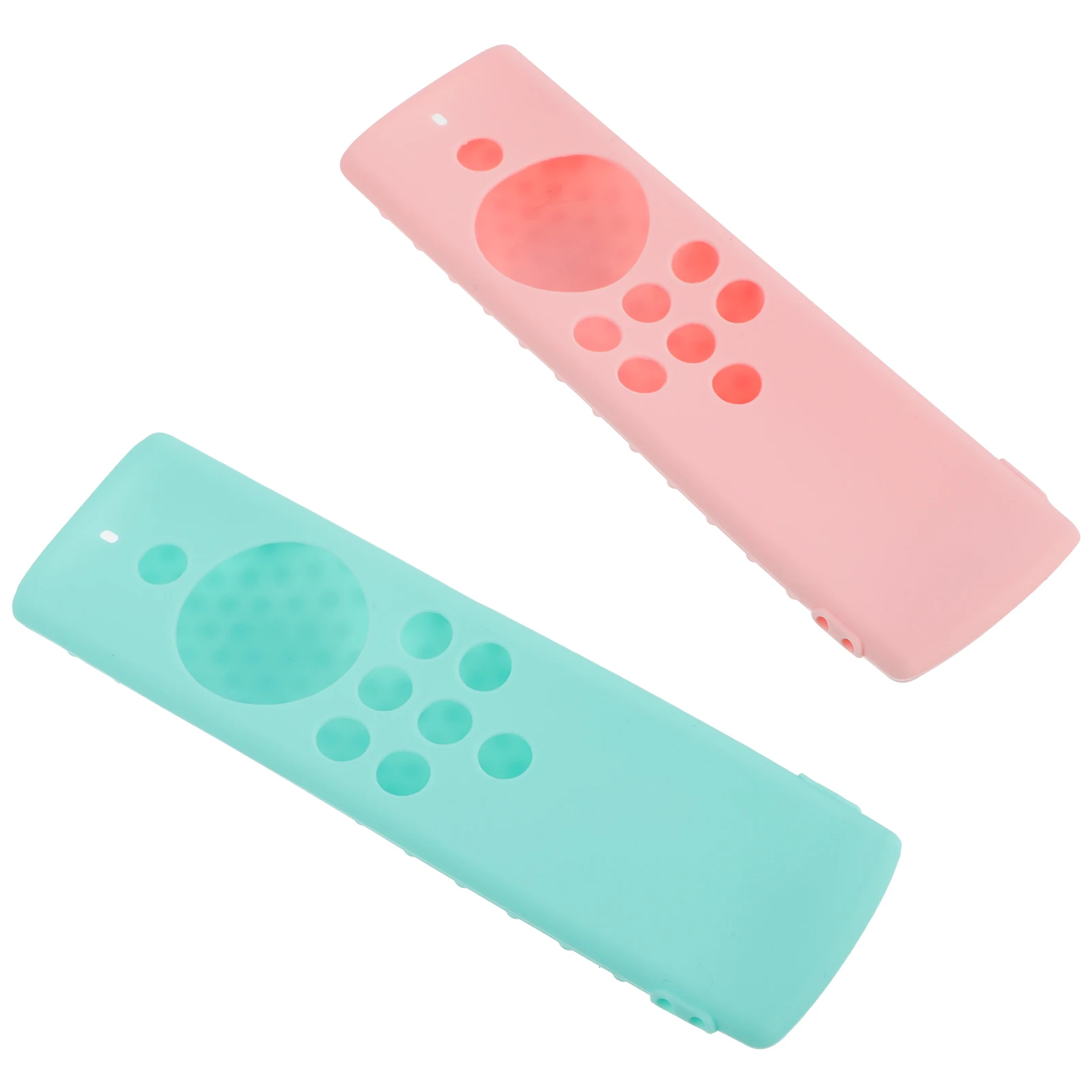 2pcs Silicone Remote-Control Unit Cover For Durable Anti-Scratch Shockproof Elastic Fit All-Around Protection