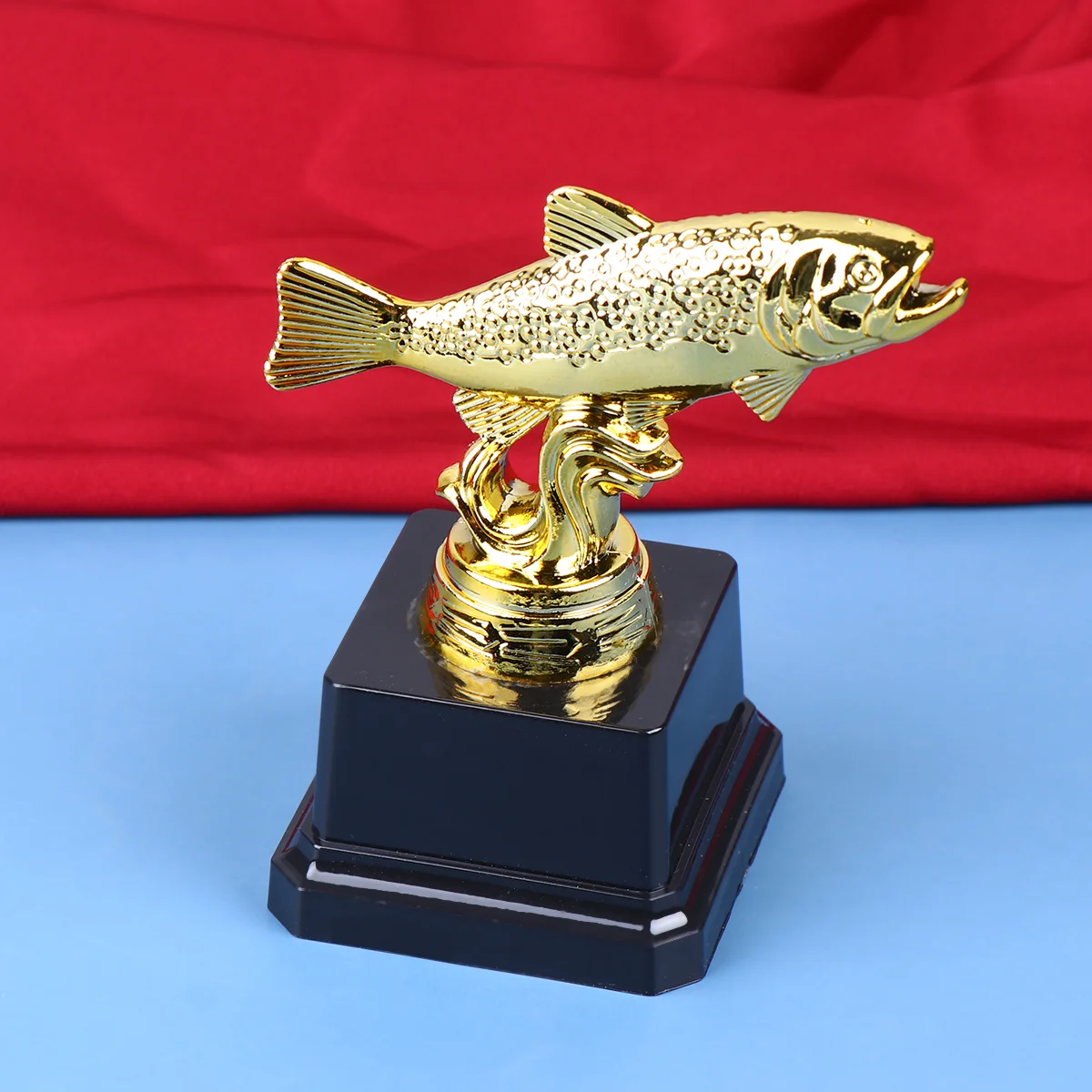 

Trophy Award Cup Kids Trophies Fish Prize Fishing Party Winning Gold Statues Football Basketball Achievement Creative Favor