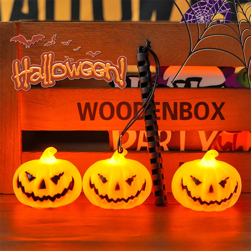 1/3Pcs Halloween Kürbis LED Licht Halloween Party Hause Innen Dekoration Lieferungen Halloween Dekoration Kinder Gefälligkeiten Nettes geschenk
