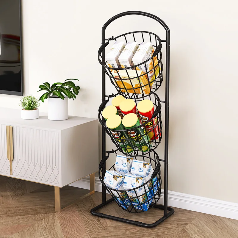 Haushaltsküchenregal, vom Boden bis zur Decke reichendes multifunktionales Lagerregal