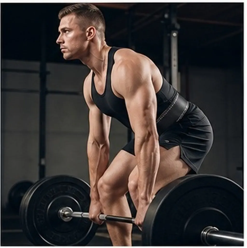 Belts for Men Weight Training Backpack Chest Strap Strength Lifting Support PU Squats Lumbar and Lower
