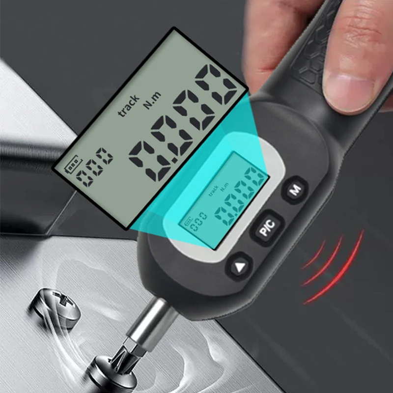 

ANS-Y-8 1/4 Preset Torque Screwdriver Torque Screwdriver Adjustable Idle Slip Torque Wrench Dynamometer Batch Head Torque Meter