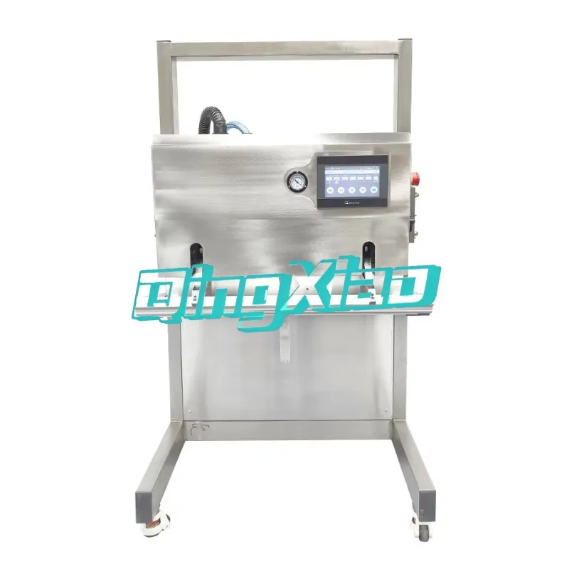 Electric Commercial Industrial Food Sealer Semi Automatic Vacuum Packing Machine For Food Preservation And Plastic Bag Packaging