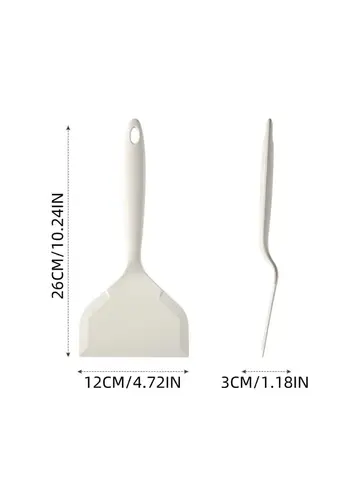 1pc silicone Heat resistant spatula household food grade non-stick Frying pan sushi steak fish pancake baking Scoop Kitchen Tool