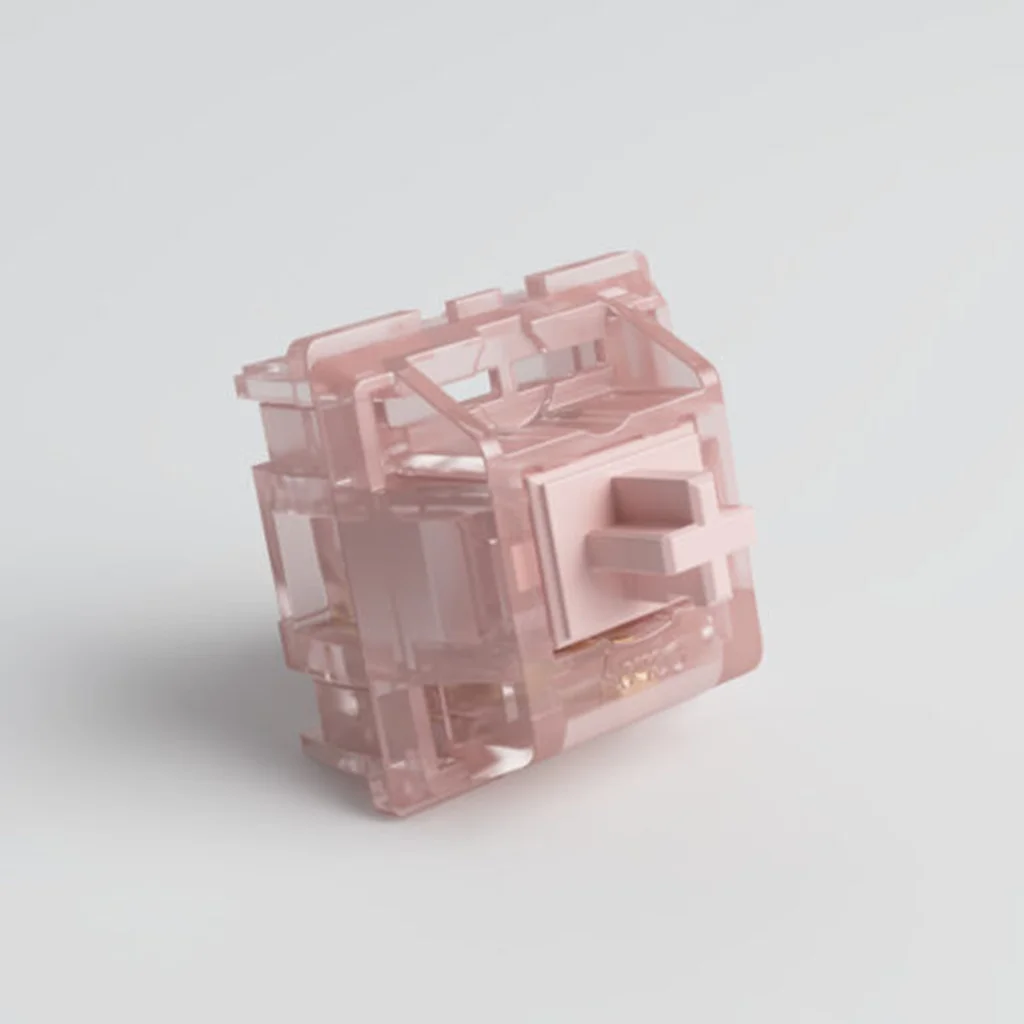 AKKO CS Haze Pink Silent Switch 3Pin Linear Compatible Mechanical Keyboard MX Switches Silence Quiet For Gaming PC Office Custom