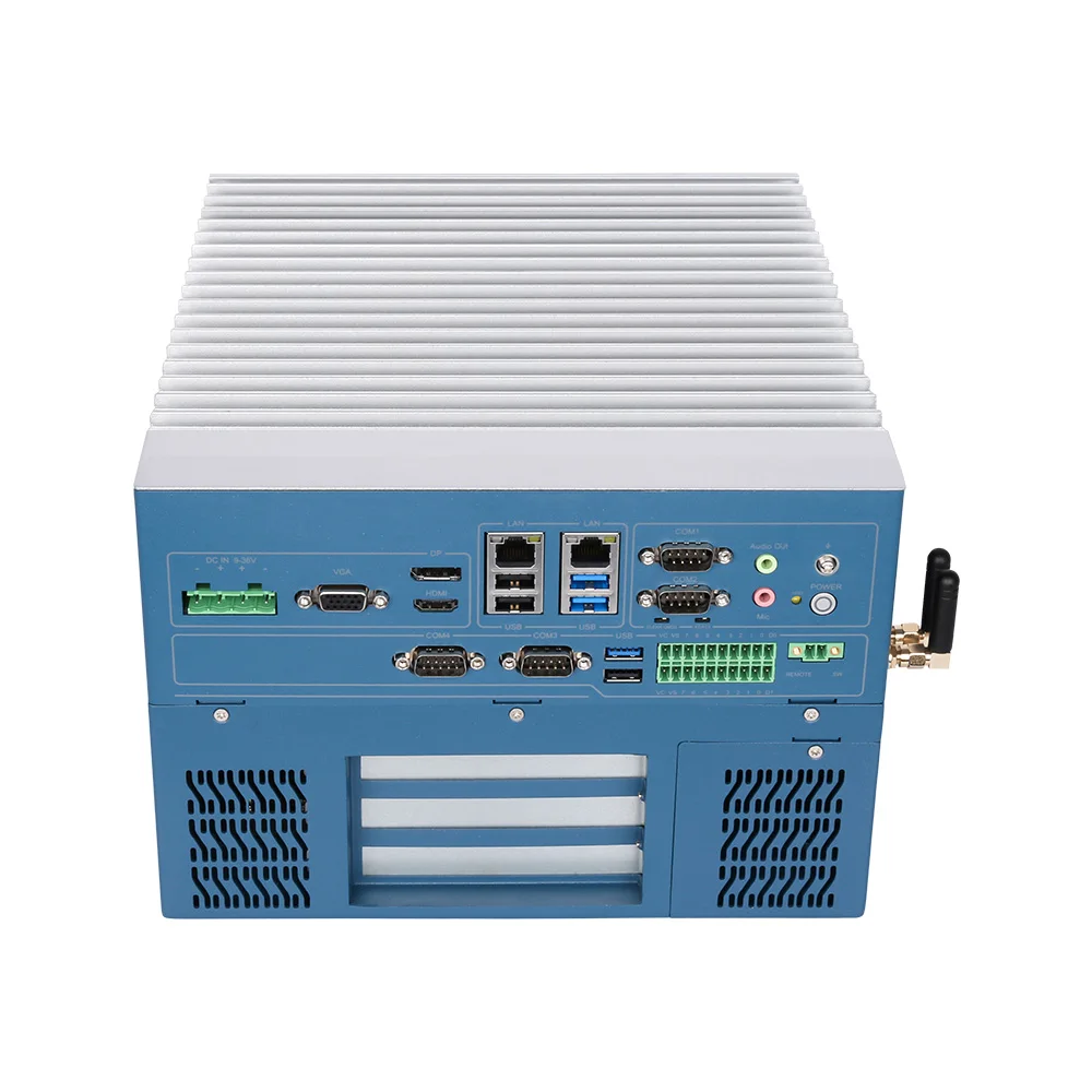 

High-Speed Processing Industrial Mini PC DDR4 RAM Fanless Intel 12th Gen Alder Lake I3/I5/I7/I9 Embedded Computer Windows/Linux