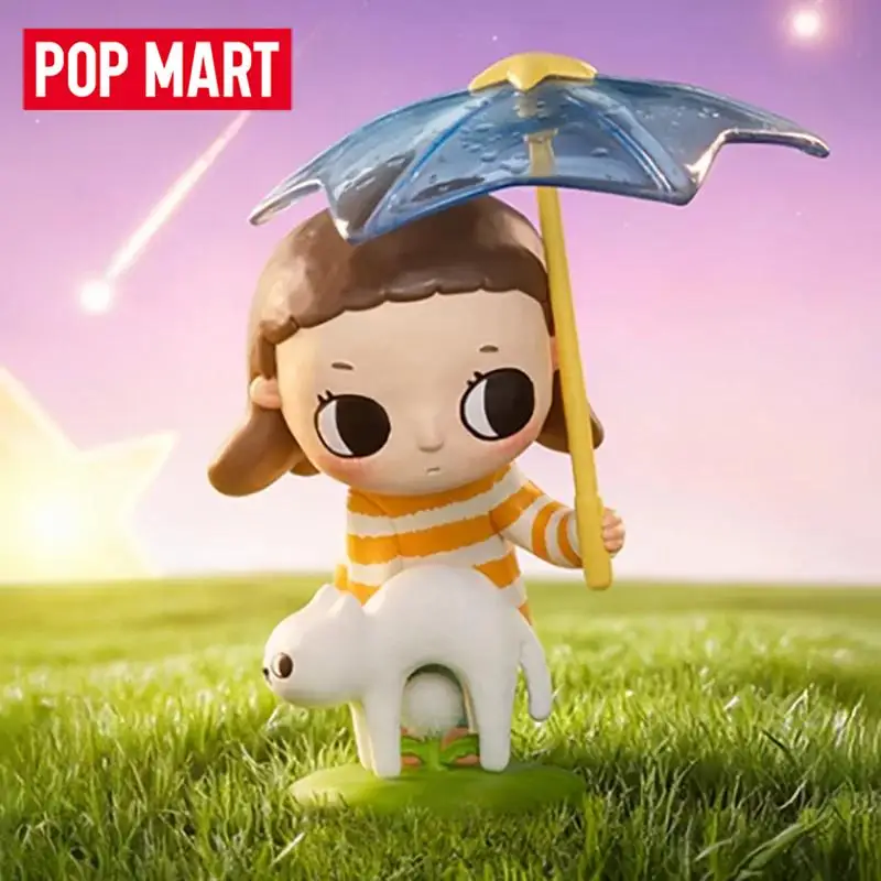

POP MART Nyota We Are All Stars Series слепая коробка Mystery Box Toys Kawaii украшения фигурки домашний декор настольная модель куклы Gilr