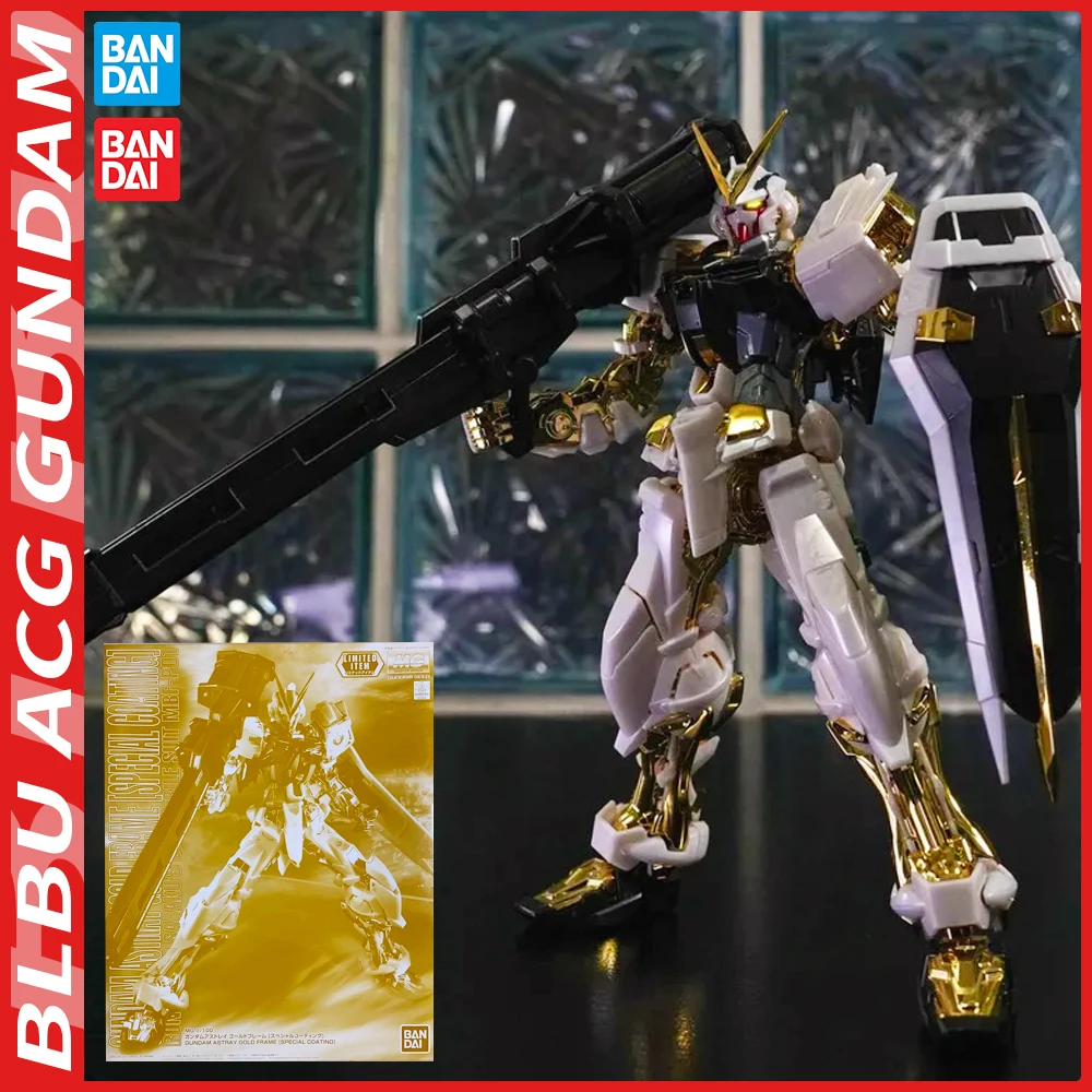 

BLBU ACG MG 1/100 MBF-P01 Gundam Astray Gold Frame [SPECIAL COATING] Bandai Anime Original Model Toy Action Figure Children