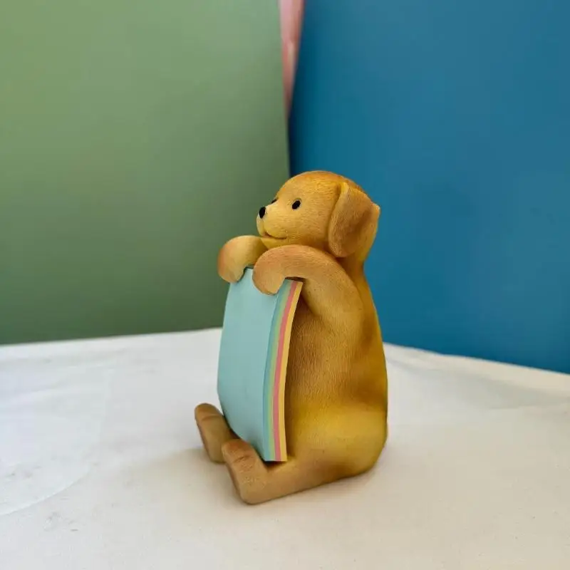 Fashionable Canine Shaped Resin Paper System Perfect For Office Show And Storage