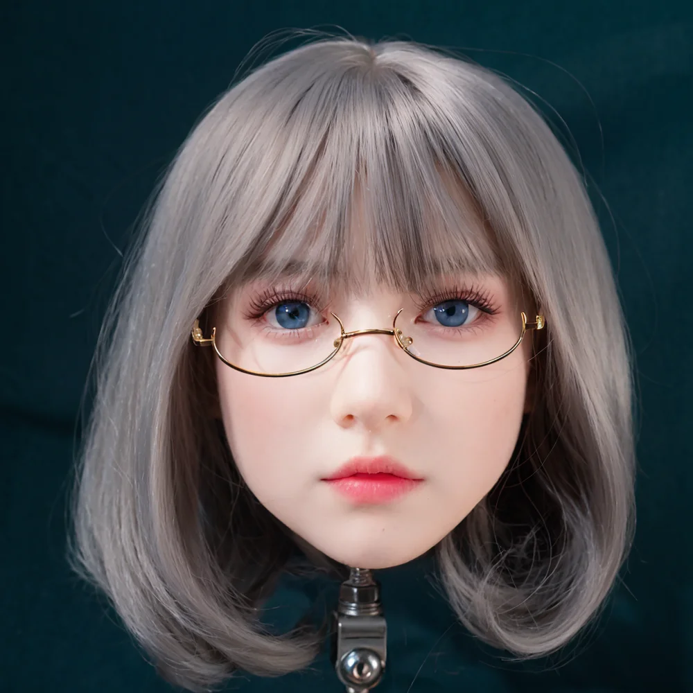 1:1 성인 규모의 TPE 인형, 단일 머리, TPE 소재, 예술적 화장, 남성용 성인 장난감, 여성 머리 모방