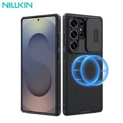 NILLKIN For Samsung Galaxy S25 Ultra Magnetic Case CamShield Pro Sliding Camera Protection Back Cover For Samsung S25/S25 Plus