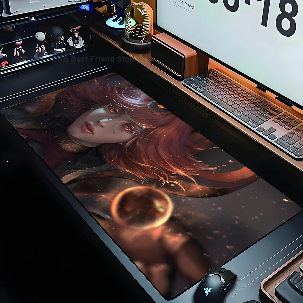 

L-League Of Legends Mousepad Large Computer Gaming Accessories MousePads Desk Mats Anti-slip Laptop Soft Mouse Pad