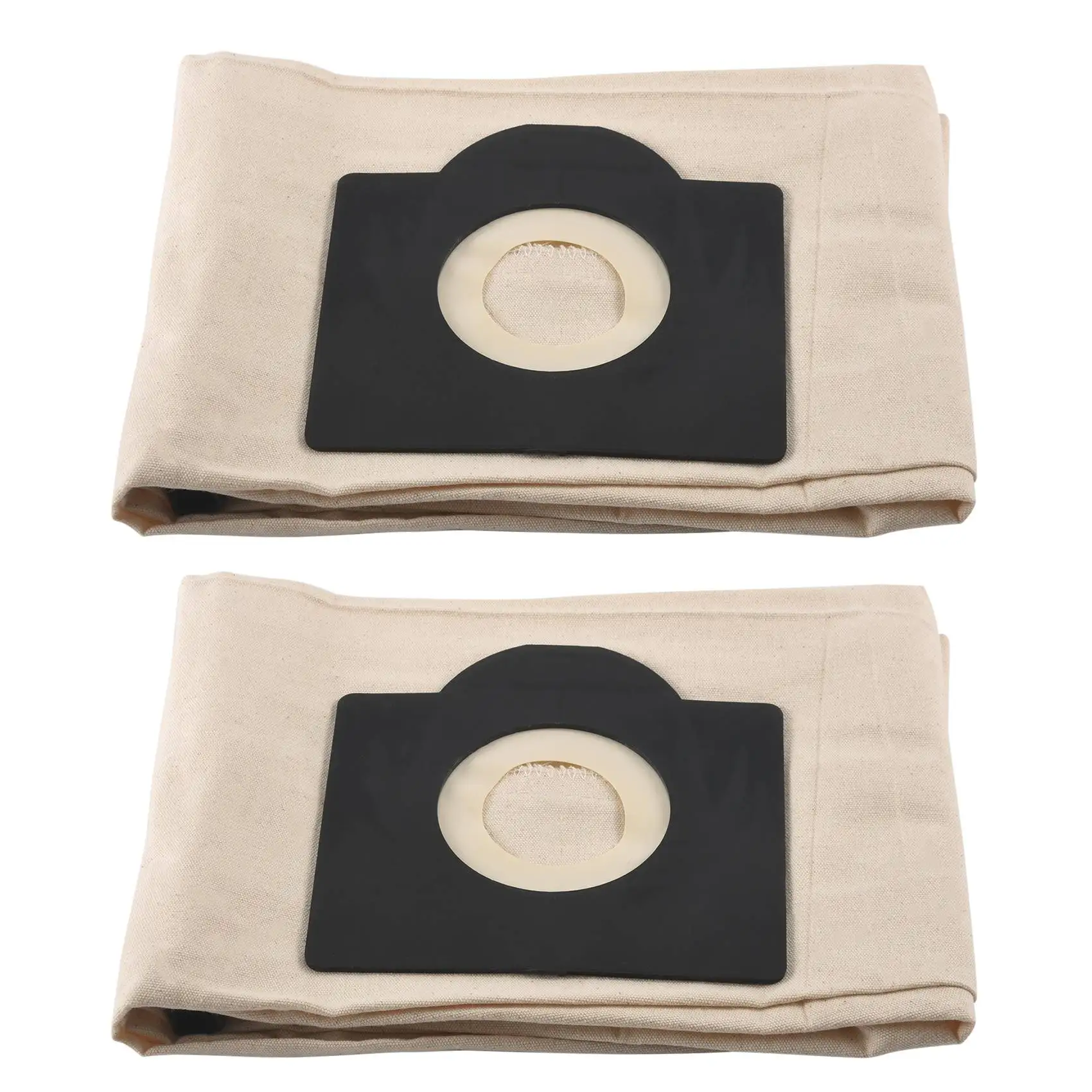 2 Pcs Washable Filter Bags for Karcher WD3 Rremium WD3200 SE4001 WD3300 Wd2 SE 4000 MV3 Vacuum Cleaner Bag