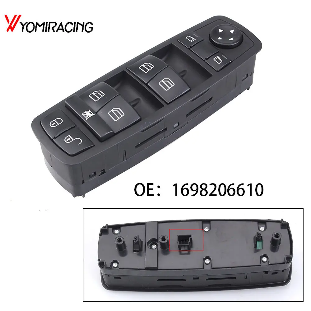 

For Mercedes Benz A B GL M R Class W245 W169 A150 B200 X164 2004-2012 Electric Power Window Master Switch A1698206610 1698206610