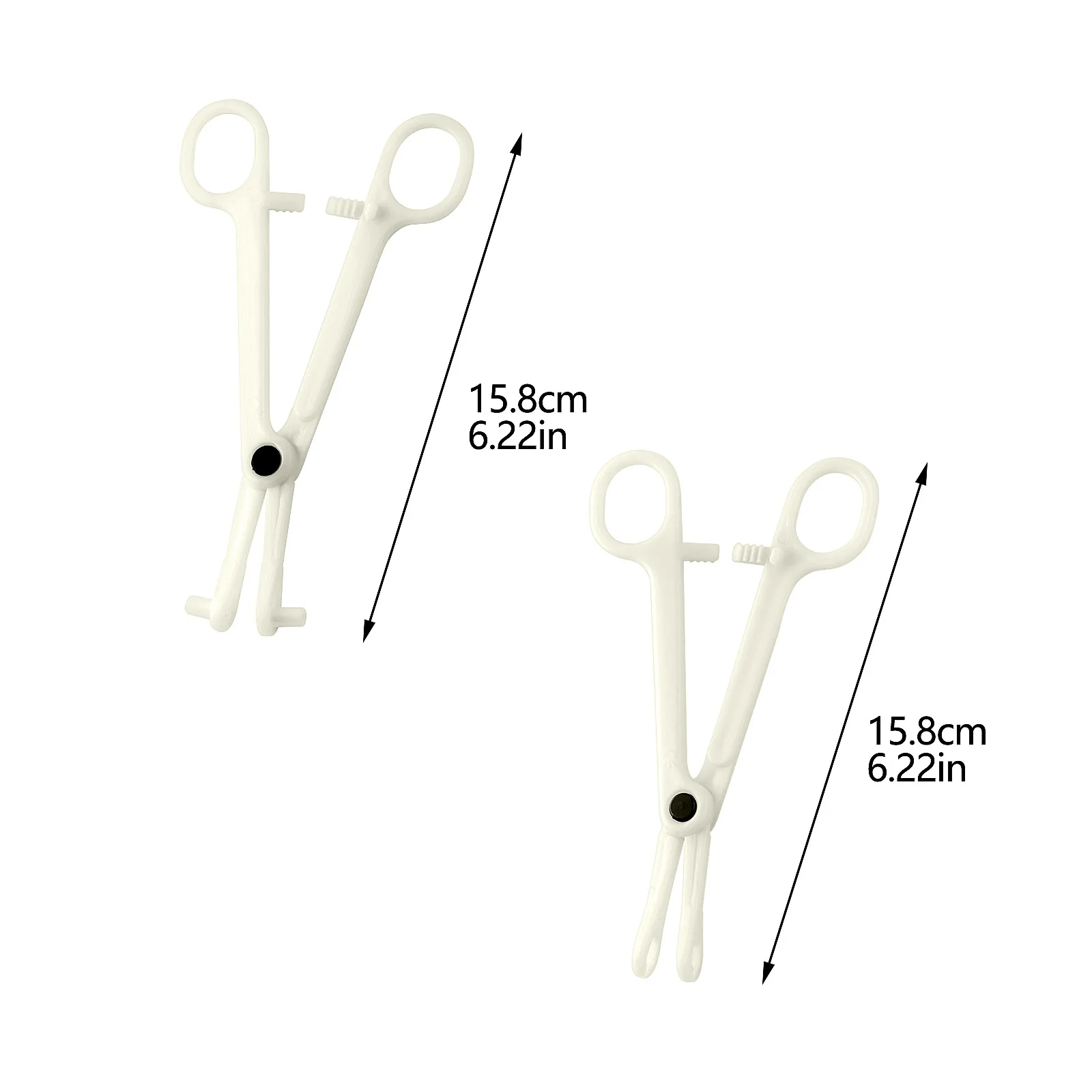 1PC Disposable Tube Cutting Pliers - Slant Tip Tongue Piercing Tool, Professional Body Piercing Clamp for Studio Use