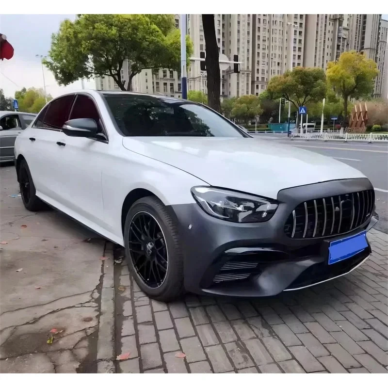 تعديل طقم هيكل السيارة bz E-class W212 اكسسوارات 10-16 إلى W213 E63 17-22 نموذج بوديكيت الوفير العلوي #3