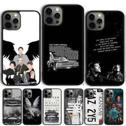Supernatural tv show Phone Case Cover For iPhone 17 Air 16 15 14 13 12 Pro Max 11 Pro Max Plus Coque Shell