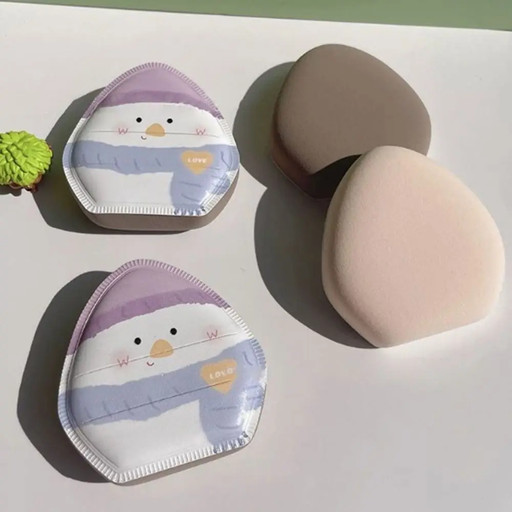 Puder w płatkach do stosowania na sucho i na mokro, poduszka powietrzna, dwufunkcyjny, lekki, grubość 4 mm, miękki korektor do makijażu, przenośny, elastyczny, kosmetyk typu marshmallow.