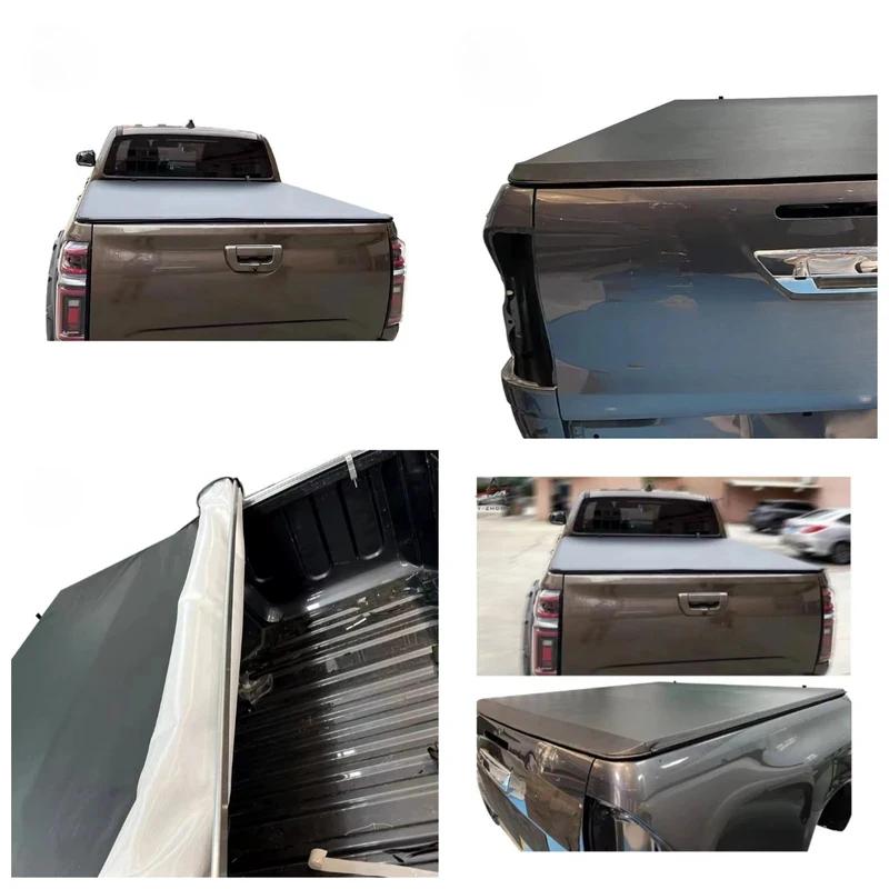 Cubierta de lona enrollable marítima para caja de camioneta 4x4