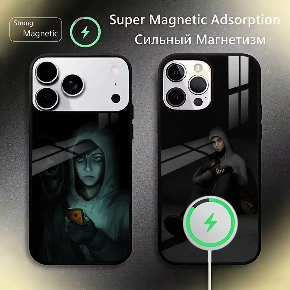 Simon Henriksson Cry Of Fear Phone Case For iPhone17,16,15,14,13,12,11 Plus,Pro,Max Magnetic with Wireless Charging