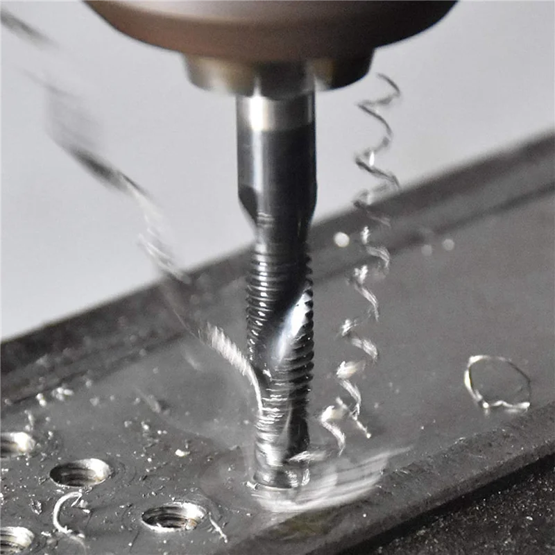 AA81-12 Stuks Boor Tap Set Hex Shank SAE Combinatie Boor En Tap Bit Set HSS 4341 Schroef Tap Ontbraam Boor