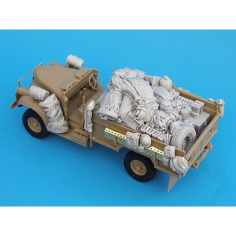 1/35 Die-cast Resin Model Assembly Kit, Tank Weapon Resin Package (not Including Tank) Unpainted