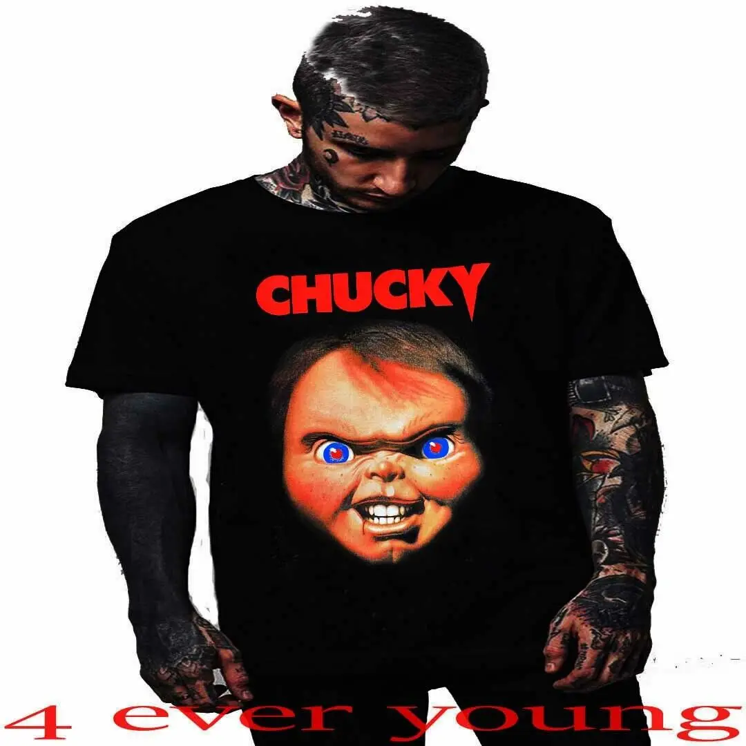 

CHUKY FACE SCARY MOVIE T SHIRTS MEN'S SIZES