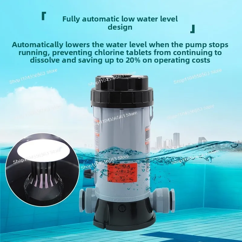 CL Series Automatic Pool Chlorinator – Easy Chemical Dispenser for Clean & Sanitized Pool Water view 2