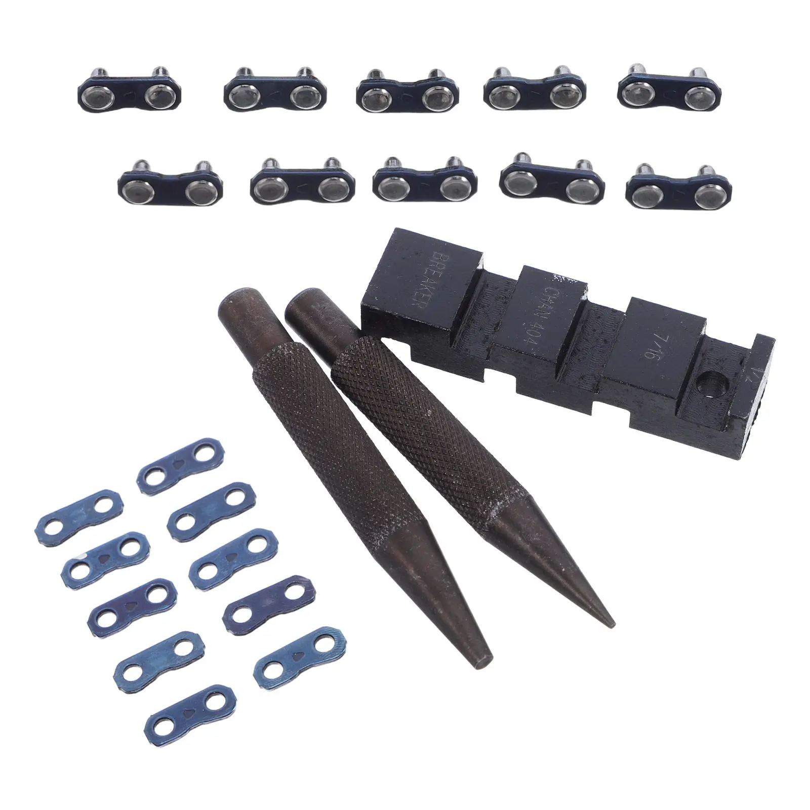 1Set Chainsaw Chain Breaker Tool Compact Portable Chain Splitter Rivet Press Repair Kit for Gas Chainsaw Maintenance Outdoor