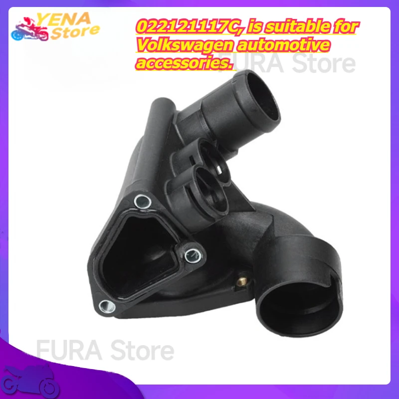 

The cooling regulator housing with thermostat, 022121117C, is suitable for Volkswagen automotive accessories.