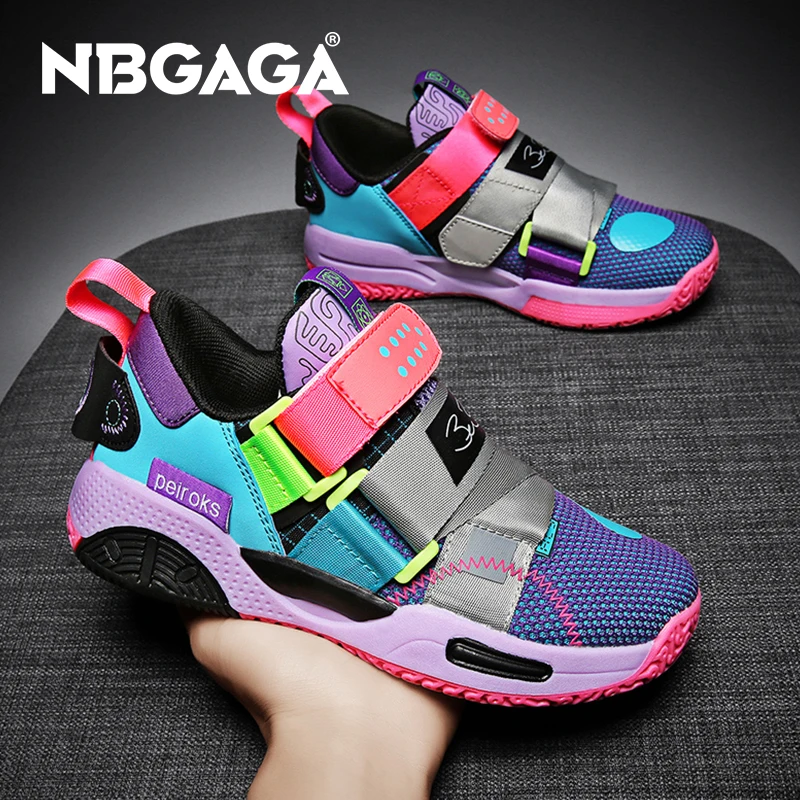 Basketball Shoes Children's For Boys Girls Non-slip Kids Sports Running Lightweight Outdoor Sneakers Trainers Footwear Tennis