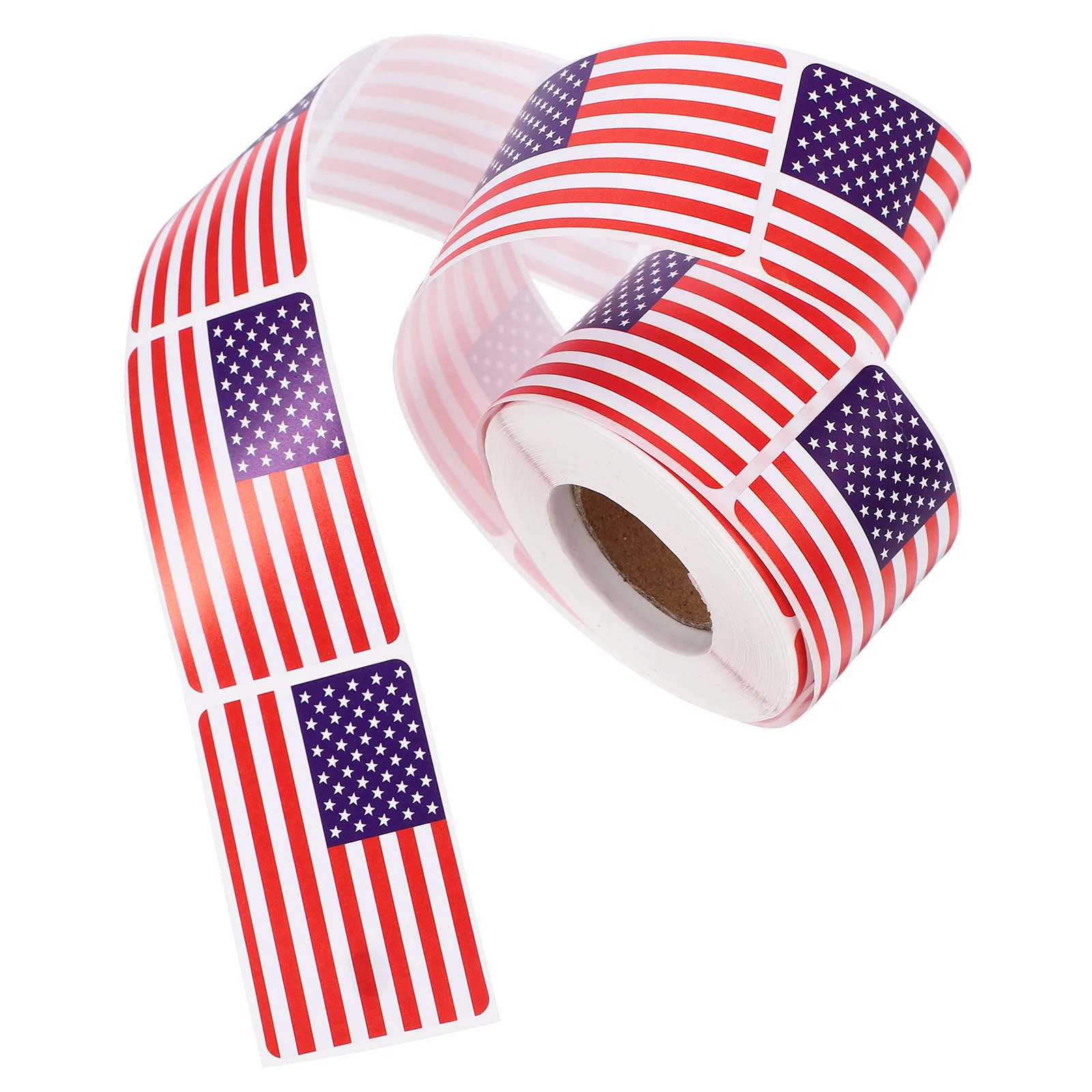 

Adhesive Scrapbook Decals Journal Water Bottle Aesthetic American Flag Sticker Durable Long Lasting Versatile Usage DIY Planner