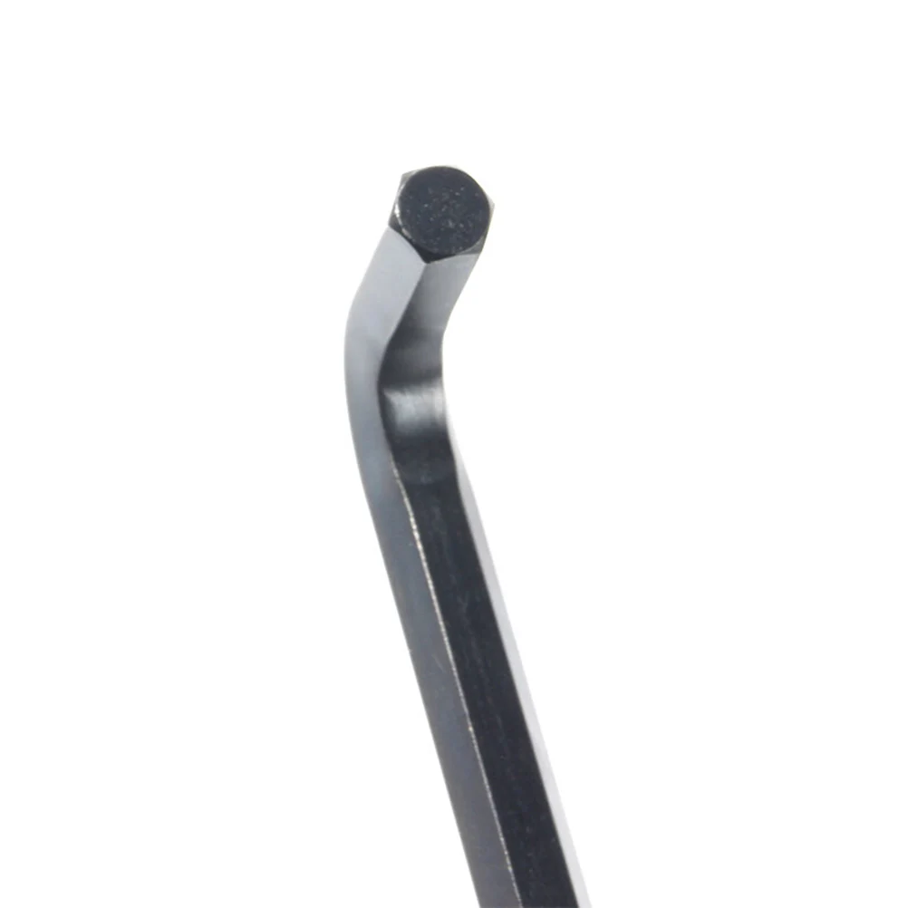 

5 Pcs Screw Set Black Wrench Spanner Metric System Small Hexagon Spanner Size Key Carbon Steel Tool