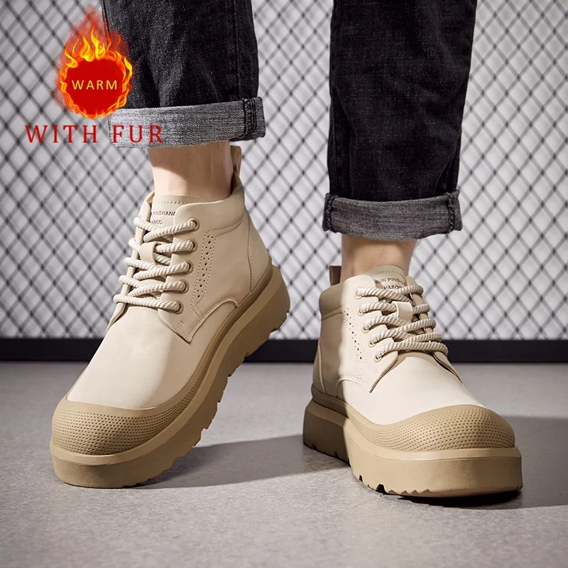 

Men's autumn and winter shoes Comfortable high-quality minimalist style Party Outdoor Leisure 38-46 Hot selling boots New