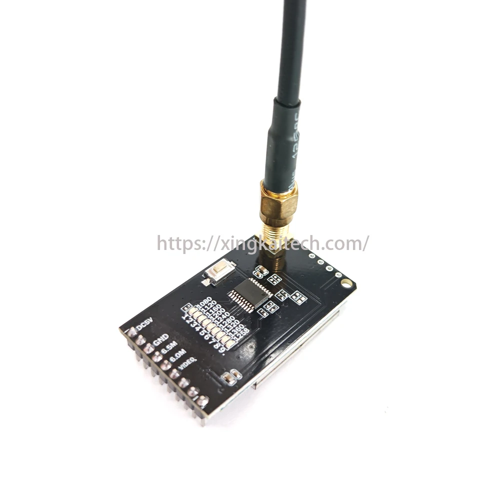 Receptor de vídeo FPV 9CH de largo alcance 1,2G/1,3G VRX 1050MHz a 1380MHz para Dron FPV Quadcopter Skyzone DJI V1 V2 gafas FPV