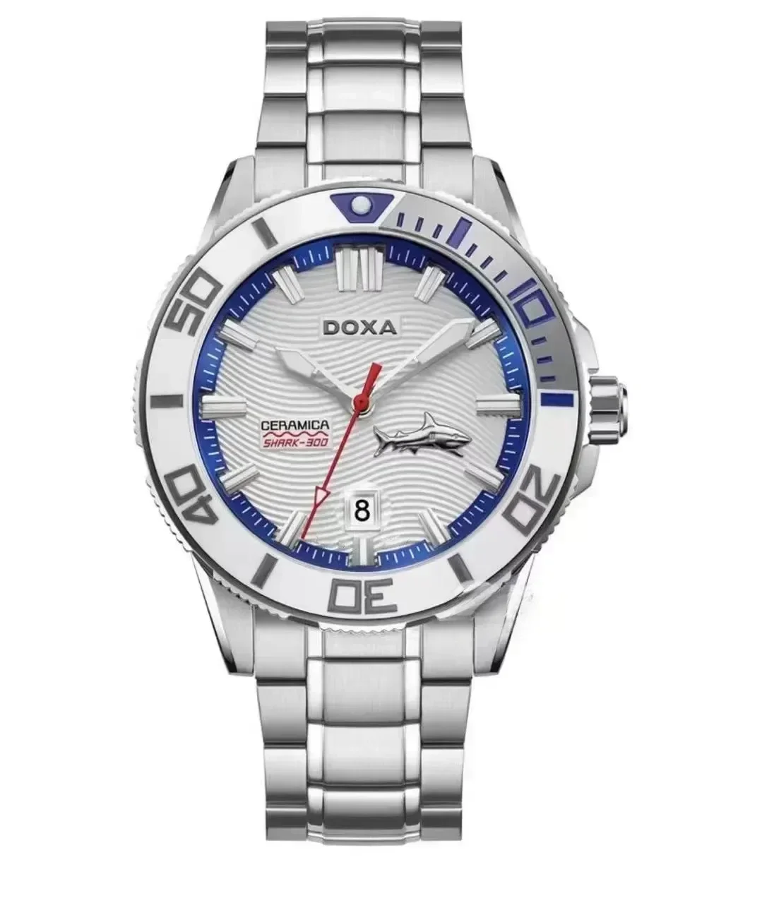 2025 New doxa Watch Men's Luxury Stainless Steel Waterproof Automatic Date Sports Divin Fashion Watch Christmas Gift Men's Watch