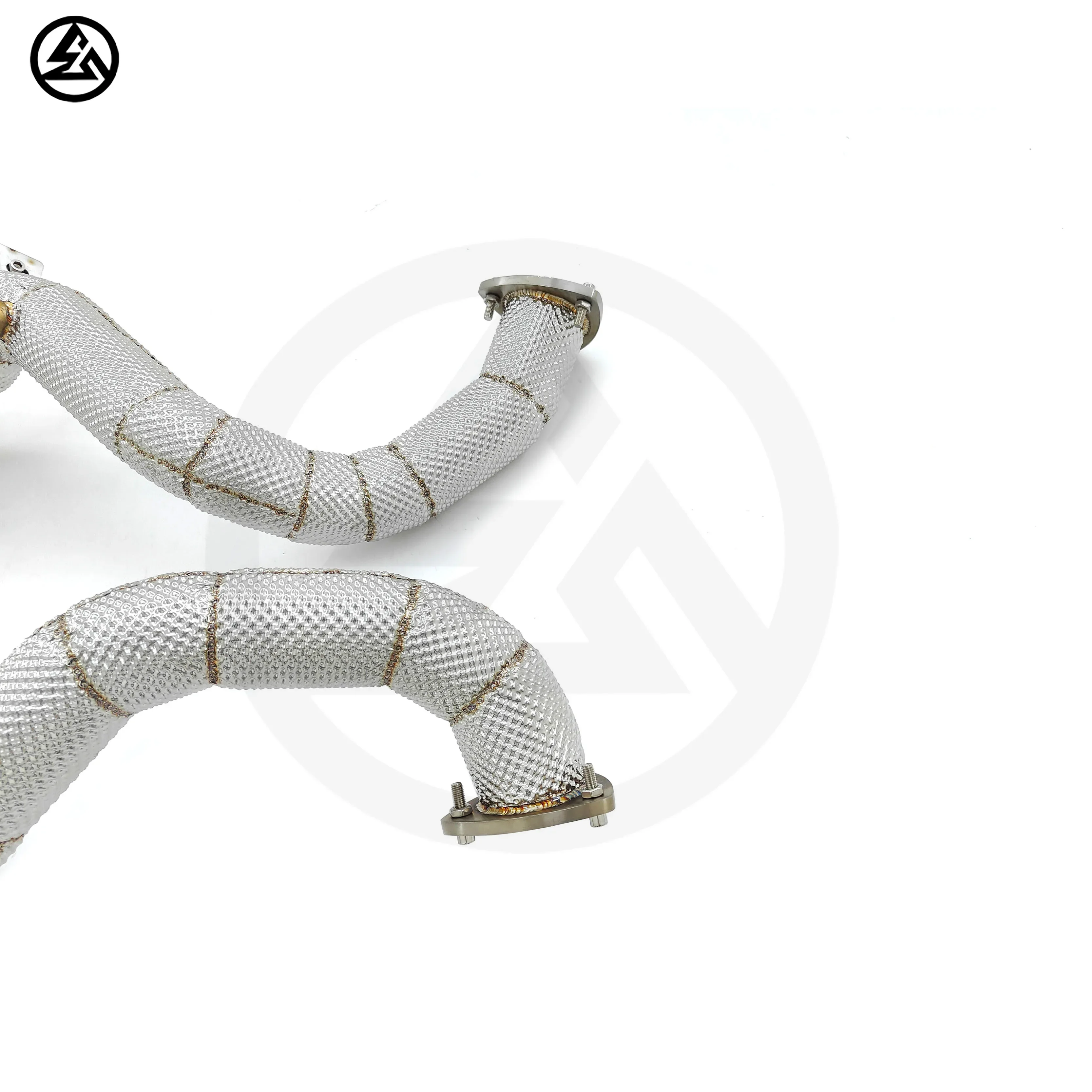 Catted Downpipe Exhaust for Aston Martin Vantage 4.0T V8 Catted Header Tuning Exhaust System With Heat Shield