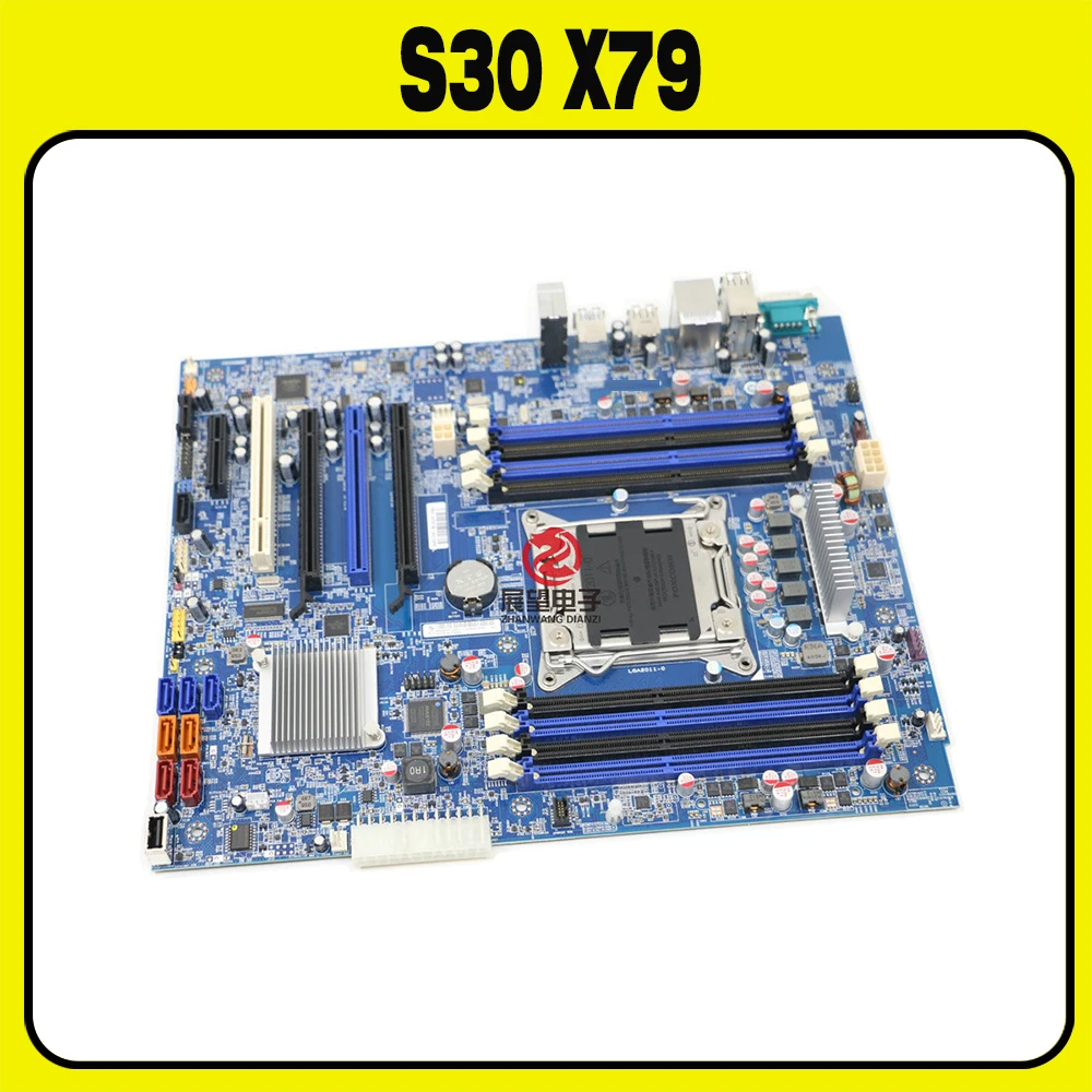 For Lenovo S30 X79 motherboard LGA 2011 C602 server supporting E5-2680