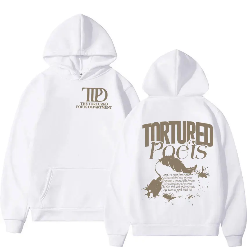 New Album The Tortured Poets Department Hoodie Man Women's Retro Fashion Harajuku Oversized Sweatshirt Hip Hop pullover hoodies