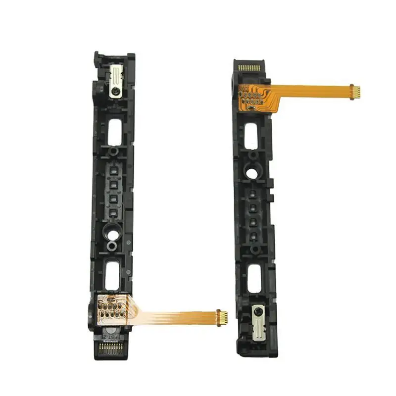 Left+Right Replacement Rail Slider Set Flex Cable for Nintendo Switch with Flex Joycon Repair Game Controller Accessories