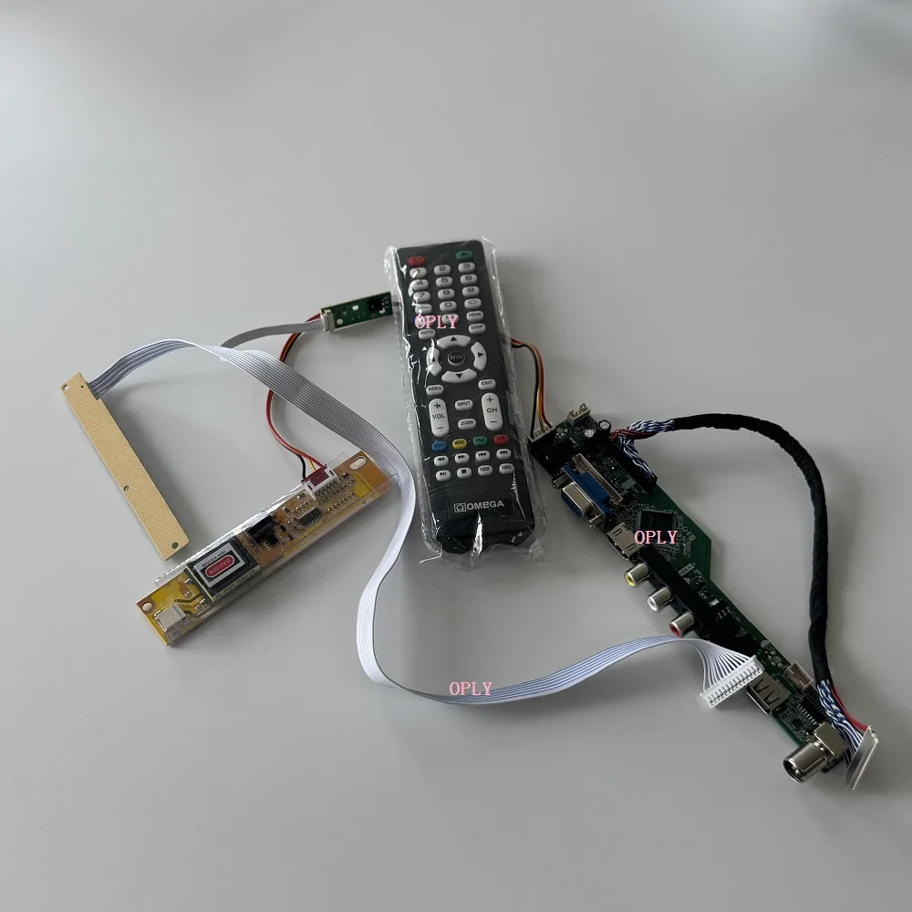 

Комплект платы контроллера телевизора для LP150X08 LP150X08-A3 15 дюймов 1024X768 VGA HDMI-совместимая RF USB ЖК-панель AV-экран монитора