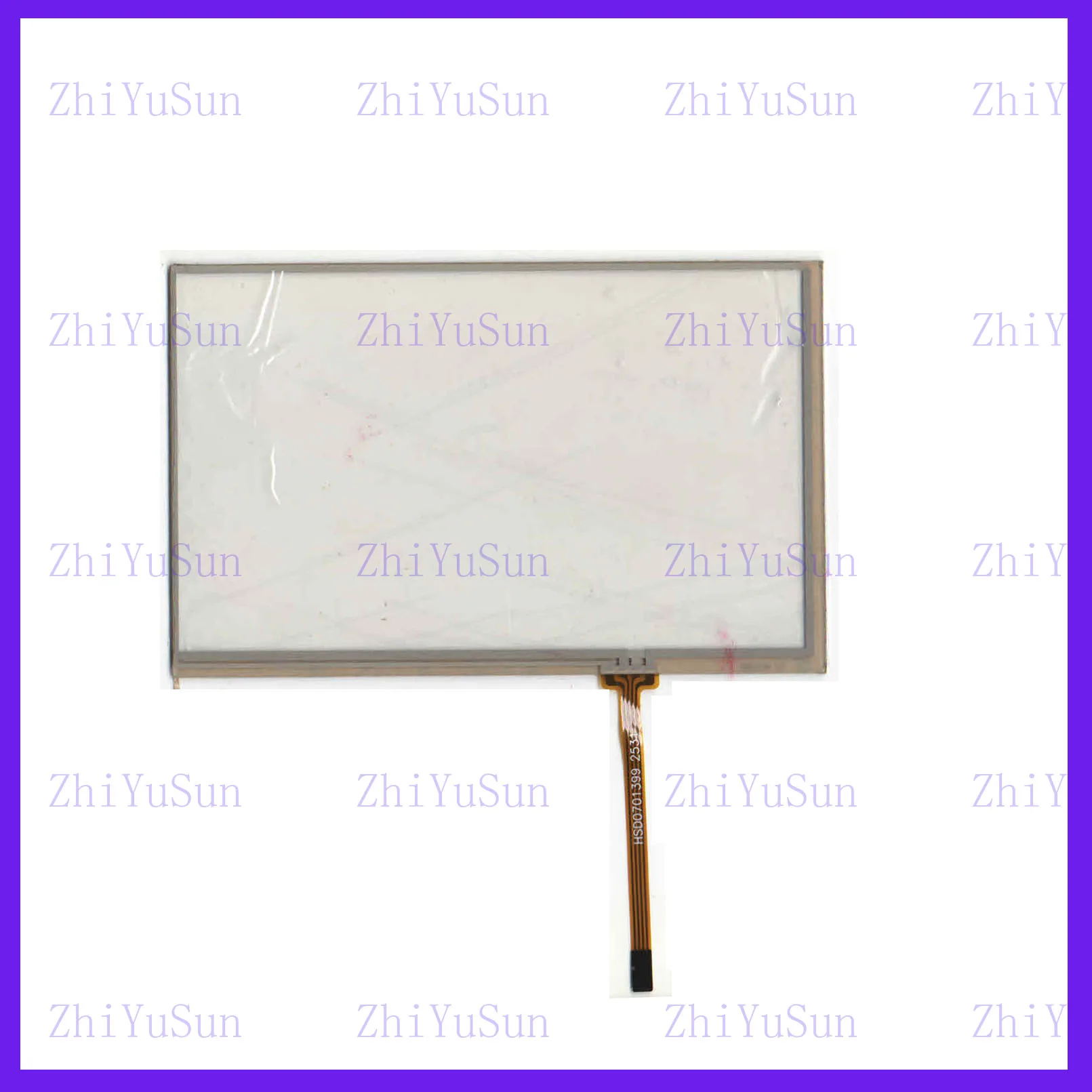 

HSD0701548 7-дюймовая 4-проводная резистивная сенсорная панель 163*103 мм